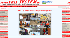 Desktop Screenshot of edilsystem.it